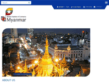 Tablet Screenshot of britishchambermyanmar.com